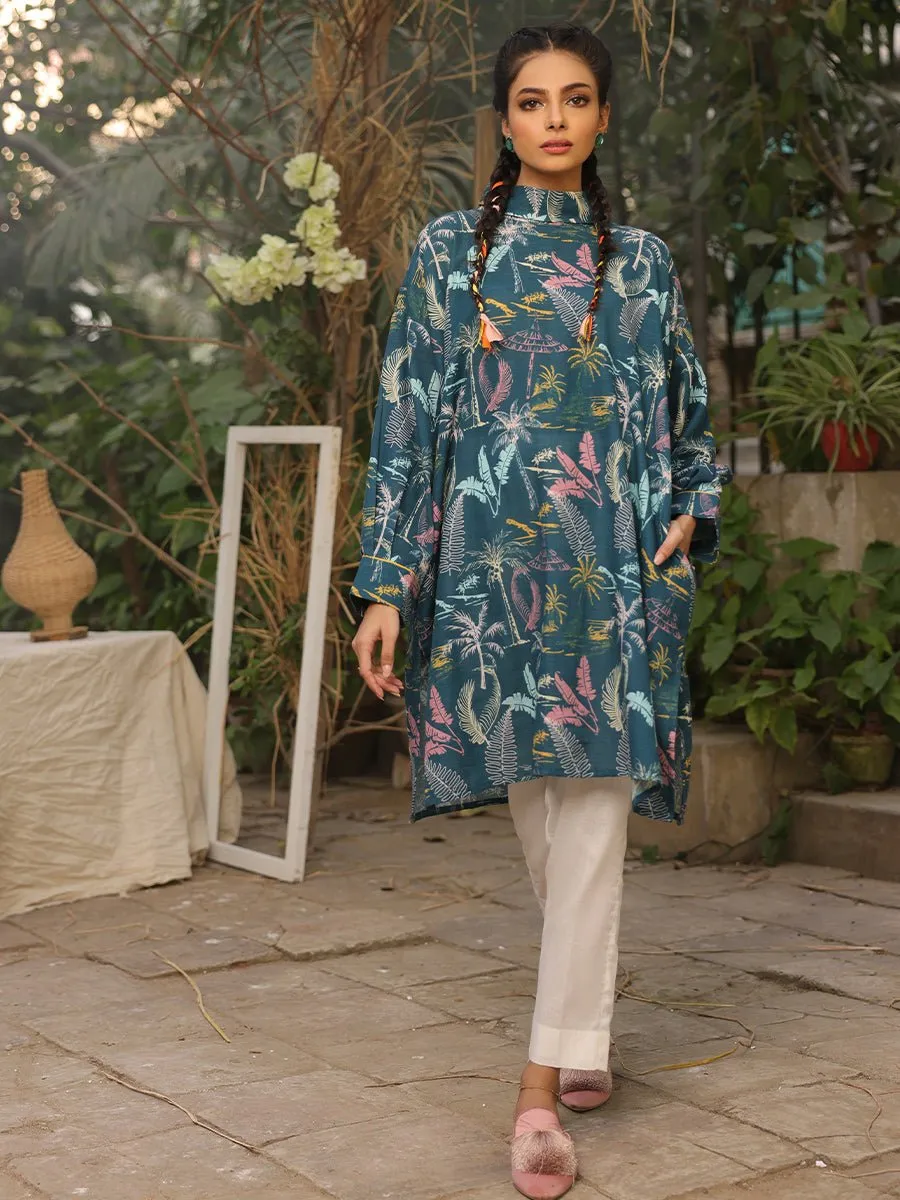 1pc Stitched Casual Khaddar Pret (CP-W22-C-016)