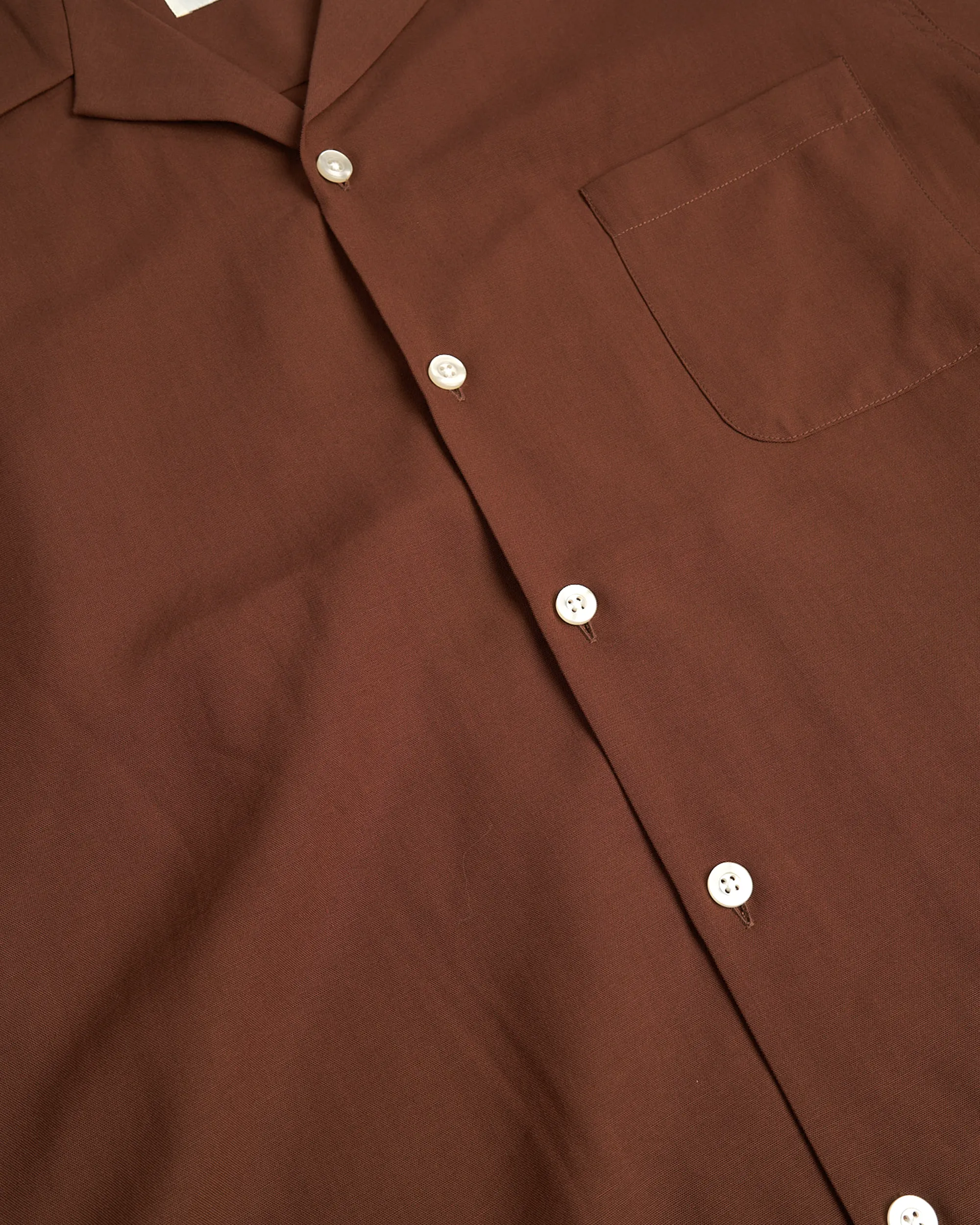 50'S Shirt S/S (Type-1) - Brown