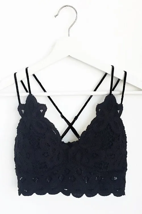 Anemone Crochet Lace Bralette FT0918