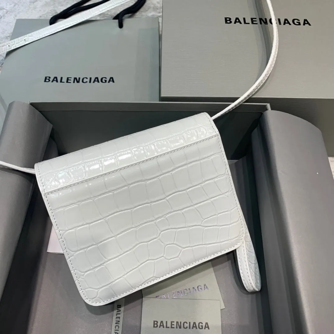 Balen Bolso Bandolera B In White, For Women,  Bags 7in/18cm