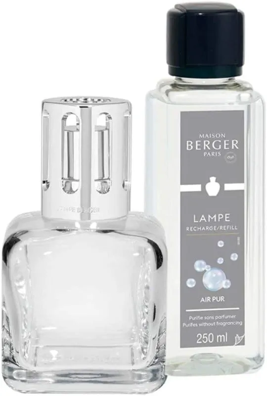 Cofre Lampara Catalítica Berger   Perfume Glacon