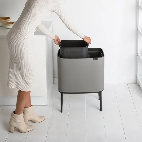 Cubo doble Touch Bin 11 23 litros