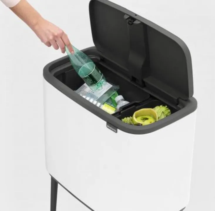 Cubo doble Touch Bin 11 23 litros