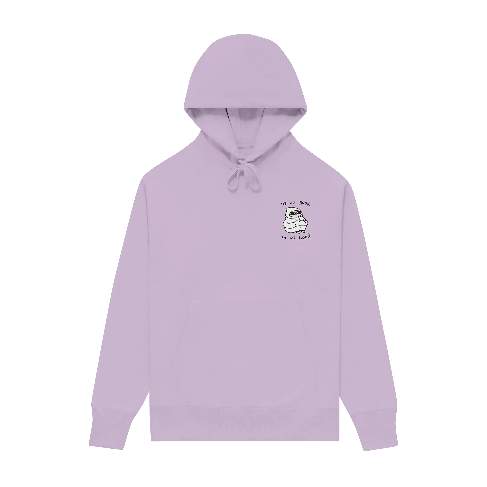 Good In Mi Hood Lavender Hoodie