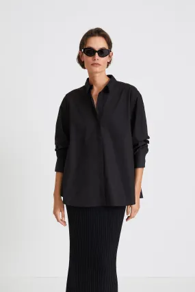 JEANNE SHIRT - BLACK