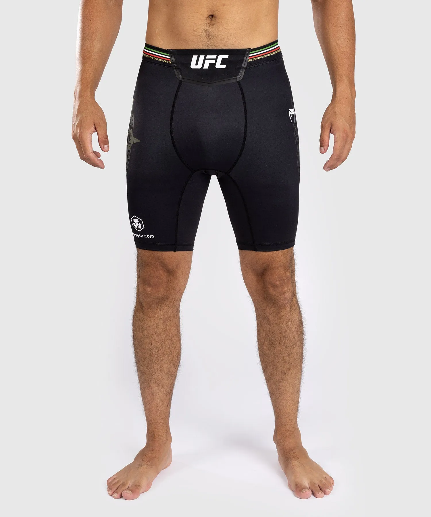 Noche UFC by Venum Personalized Authentic Fight Night Men’s Vale Tudo Short - Black