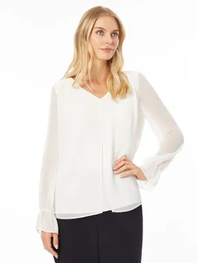 Petite Skye Blouse, Classic Drape