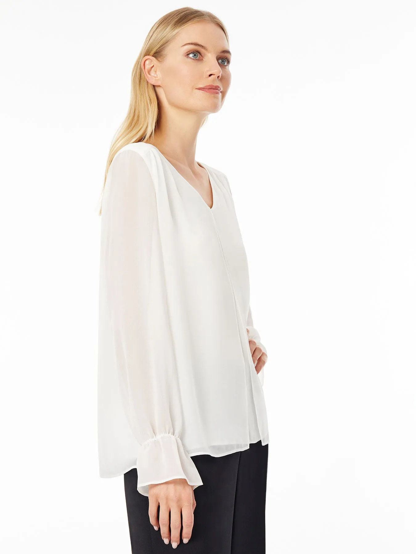 Petite Skye Blouse, Classic Drape