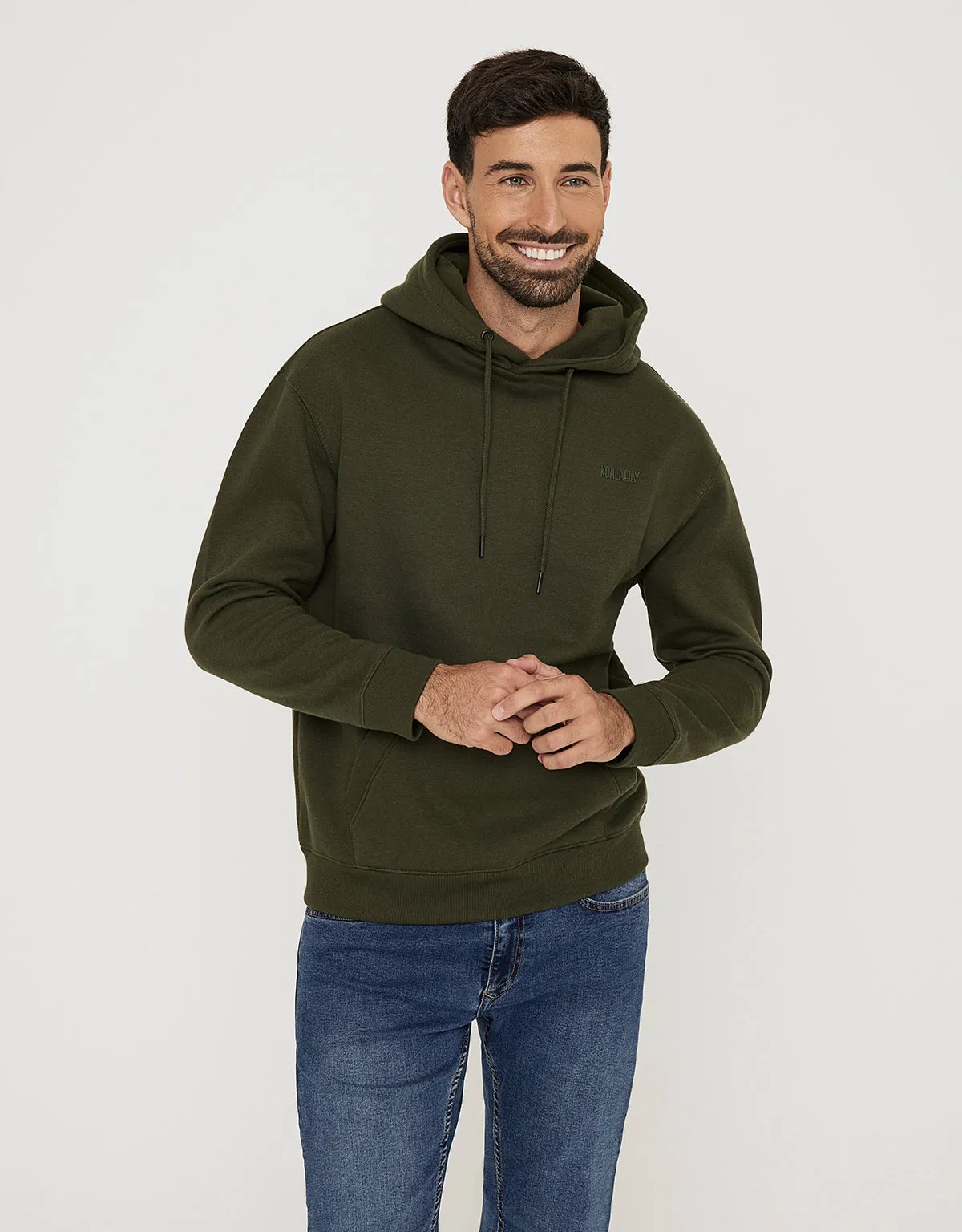 Sudadera con Capucha Caqui - Catbell