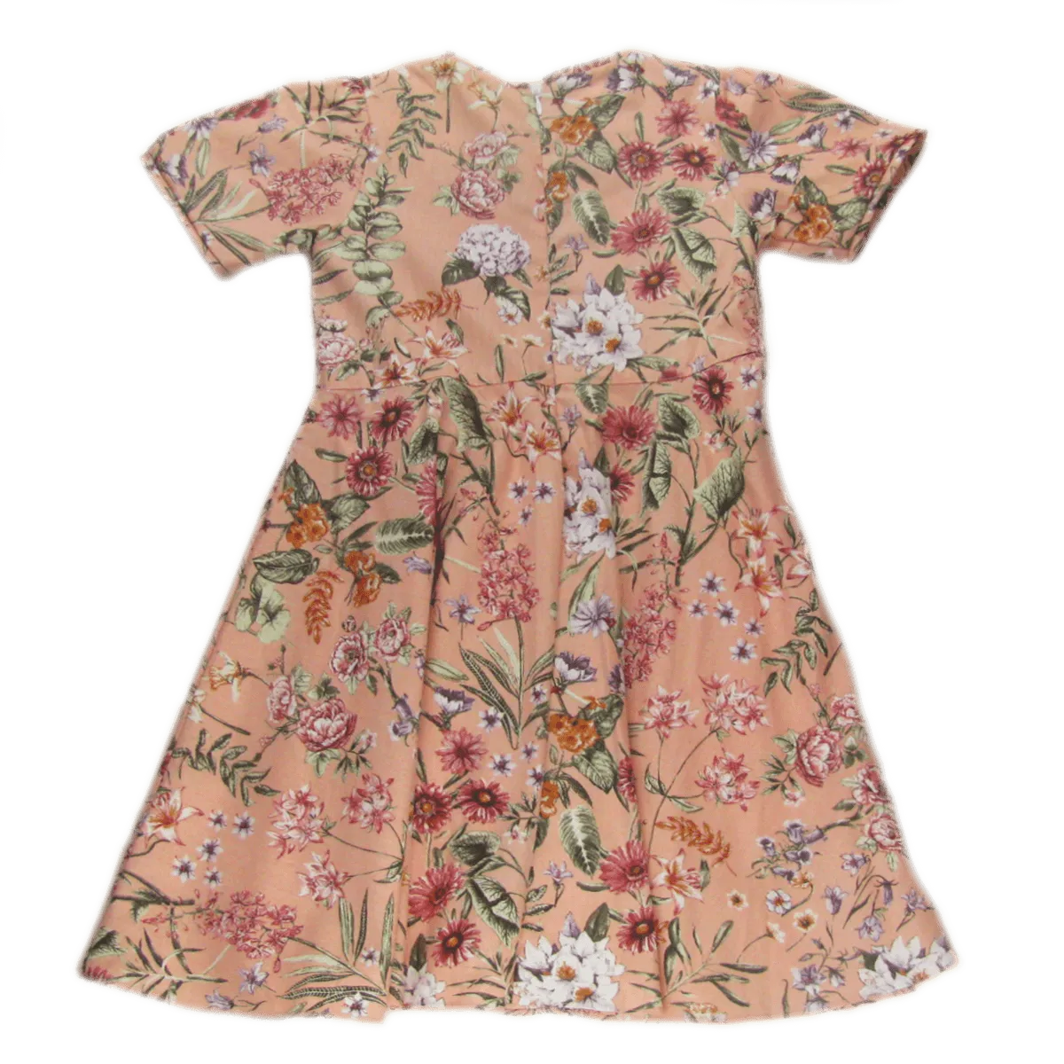 Vestido Floral Salmao